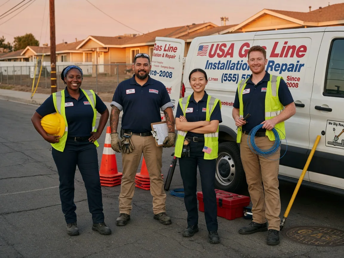 Gas Line Installation company in Beach, ND